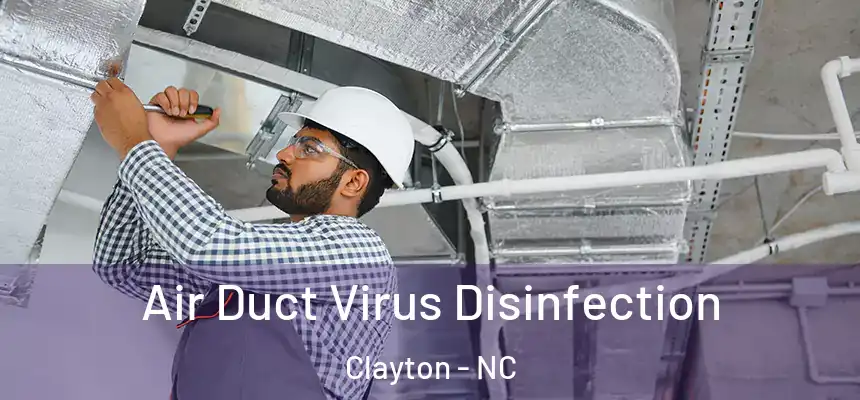  Air Duct Virus Disinfection Clayton - NC